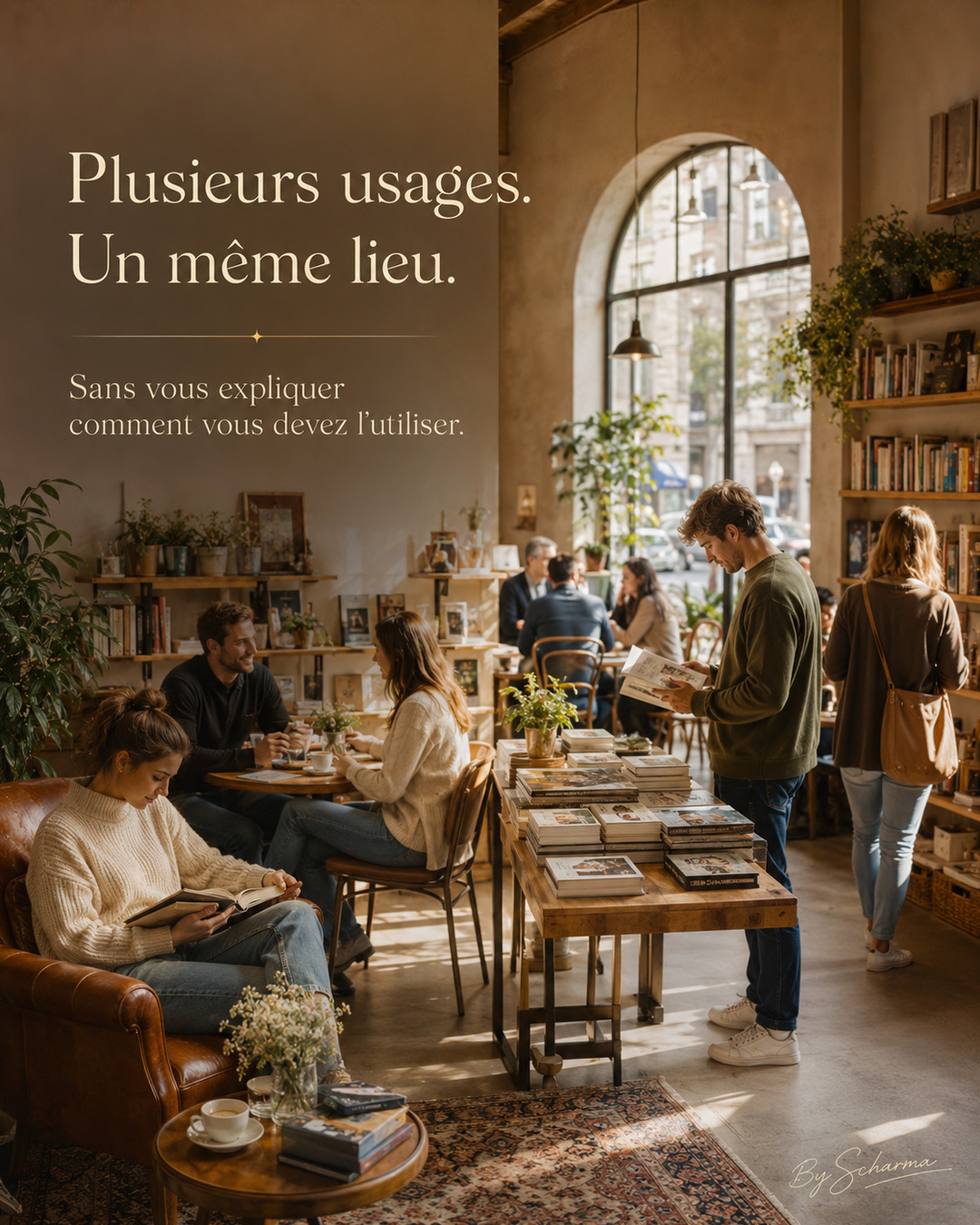 Plusieurs usages. Un même lieu.