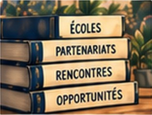 Carnets consacrés aux écoles, partenariats et rencontres
